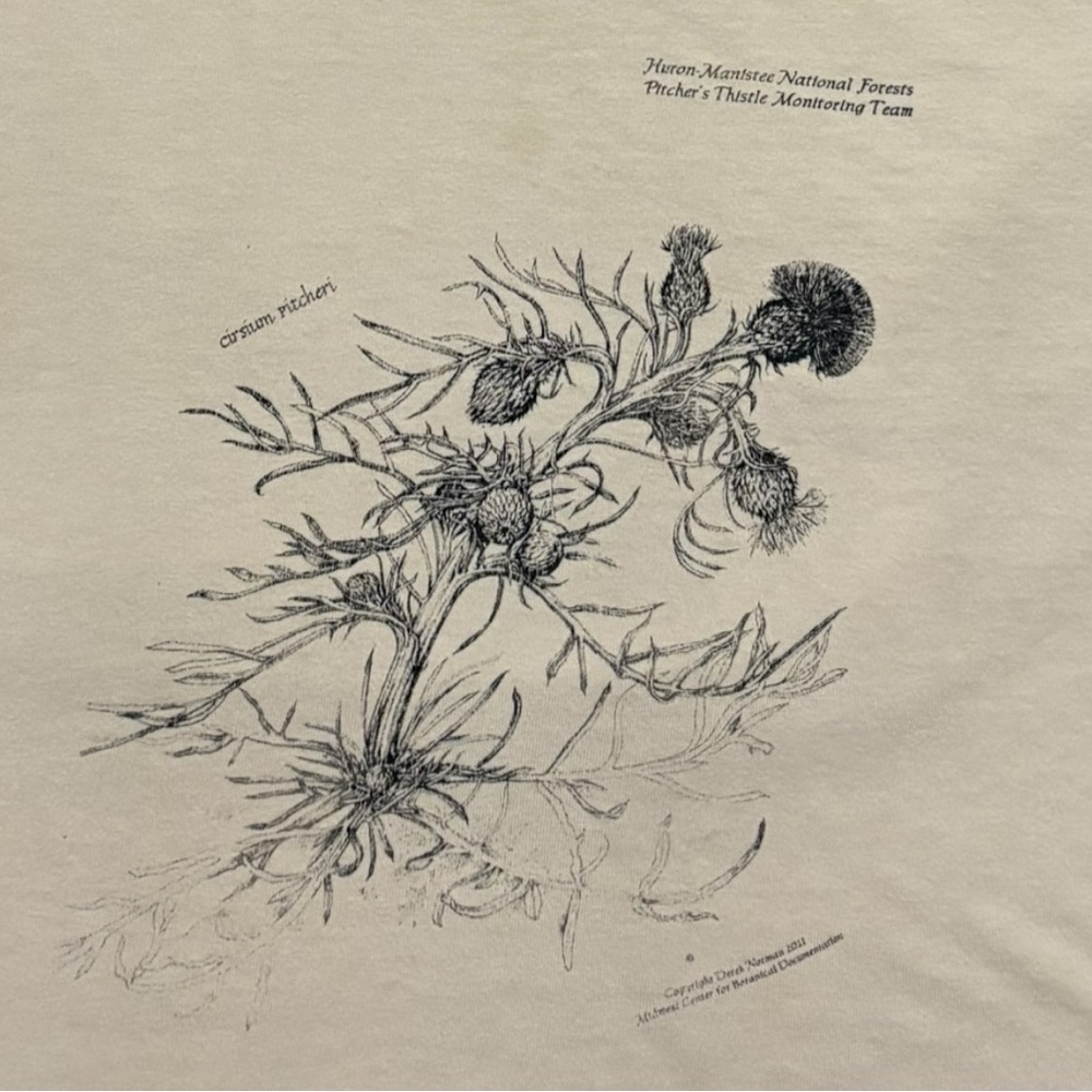 Y2k Gildan Huron-Manistee National Forests Tee - Picture 3 of 4